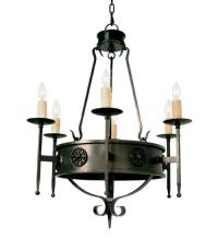 2nd Avenue Designs White 115168 - 30&#34; Wide Lorenzo 6 Light Chandelier