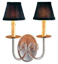 2nd Avenue Designs White 116865 - 13&#34; Wide Squire 2 Light Wall Sconce