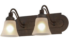 2nd Avenue Designs White 155293 - 18&#34;W Antencio 2 LT Vanity Light