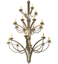 2nd Avenue Designs White 196887 - 86&#34; Wide Corfe Chandelier