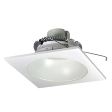 Nora NLCBC2-65330WW/10 - 6&#34; Cobalt Click Square Retrofit Reflector with Round Aperture, 1000lm / 12W, 3000K, White