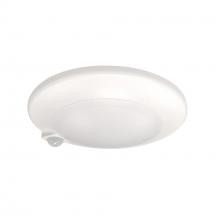 Nora NLOPAC-R7MS30W - 7&#34; AC Opal LED Surface Mount with PIR Motion Sensor, 1050lm / 15W, 3000K, White Finish