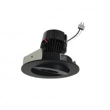 Nora NPRLV-4RGCDXBB - 4&#34; Pearl Low Voltage LED Round Adjustable Gimbal Retrofit, 600lm / 11W, Comfort Dim, Black