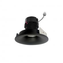 Nora NPRLV-4RNBCDXBB - 4&#34; Pearl Low Voltage LED Round Bullnose Retrofit, 950lm / 11W, Comfort Dim, Black Finish