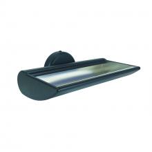 Nora NTEC-88033030B - 12&#34; Dipper Canopy Mount LED Track Head, 2300lm, 30W, 3000K, 90+ CRI, Black
