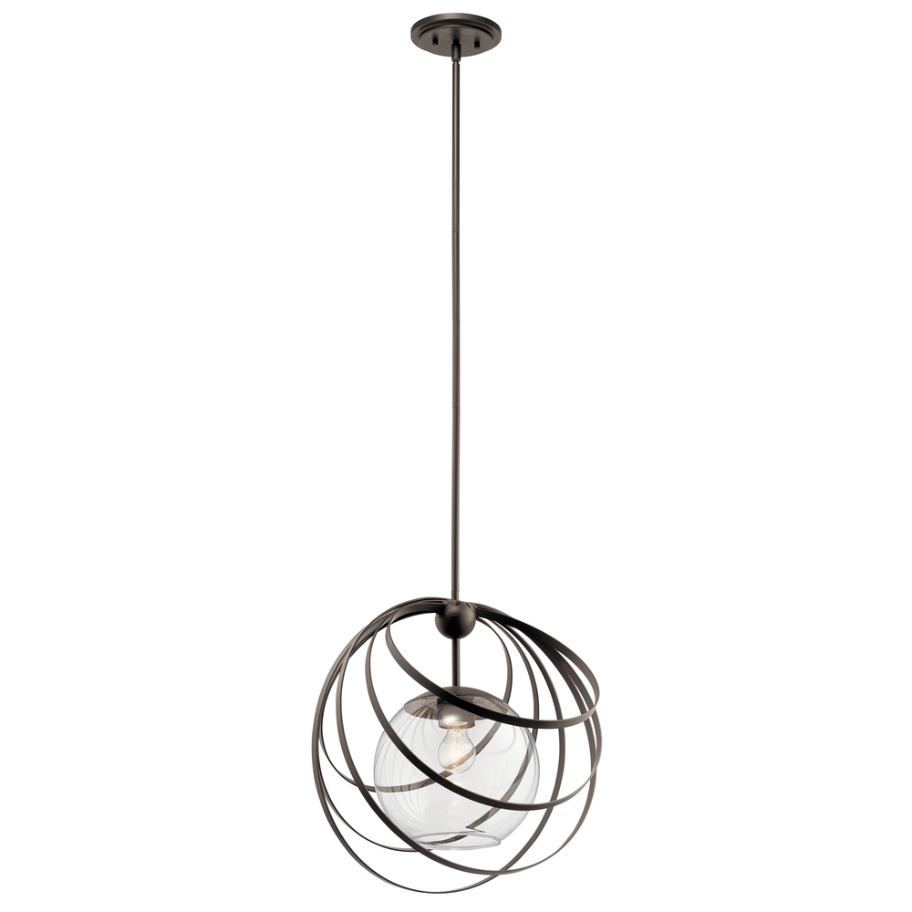 Kerti™ 18" 1 Light Pendant Olde Bronze®