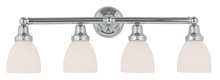  1024-05 - 4 Light Polished Chrome Bath Light