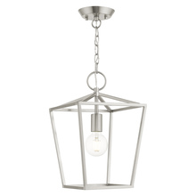  49432-91 - 1 Lt Brushed Nickel Convertible Lantern