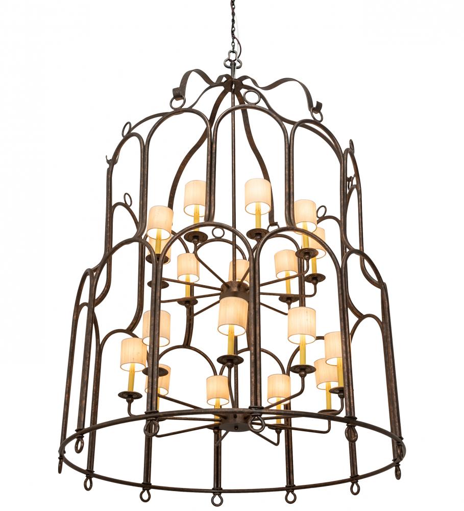 54" Wide Grand Stair 18 Light Chandelier