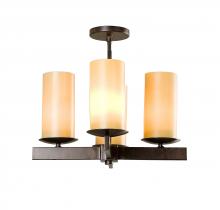 Meyda Blue 119463 - 18&#34; Wide Dante 4 Light Chandelier