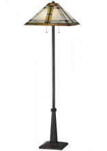 Meyda Blue 145071 - 63&#34;H Nevada Floor Lamp