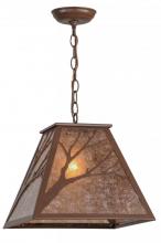 Meyda Blue 145310 - 13&#34;Sq Branches Pendant