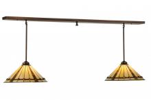 Meyda Blue 148282 - 60&#34;H Belvidere 2 LT Custom Island Pendant