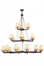 Meyda Blue 152191 - 54" Wide St Lawrence 21 Light LED Chandelier