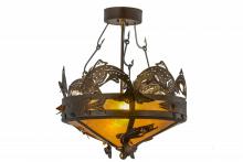 Meyda Blue 154683 - 18&#34; Wide Catch of the Day Semi-Flushmount