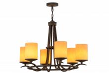 Meyda Blue 156964 - 36&#34;W Octavia 6 LT Chandelier