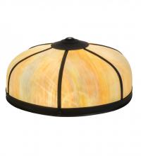Meyda Blue 173491 - 18&#34;W Arts & Crafts Dome Shade