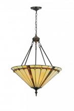 Meyda Blue 182672 - 24&#34; Wide Belvidere Inverted Pendant