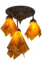 Meyda Blue 183930 - 21&#34;W Taste of Honey 3 LT Pendant