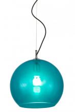 Meyda Blue 184576 - 14&#34;W Bola Play Pendant
