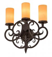 Meyda Blue 189166 - 16.5&#34; Wide Ashley Wall Sconce