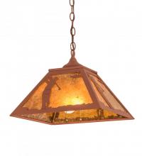 Meyda Blue 190328 - 16&#34;Sq Golf Pendant