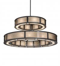 Meyda Blue 202731 - 72&#34; Wide Telluride Magic Two Tier Chandelier