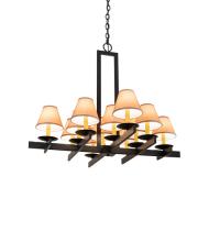 Meyda Blue 202912 - 36&#34; Wide Dante 12 Light Chandelier