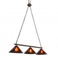 Meyda Blue 217893 - 60" Long Sutter 3 Light Island Pendant