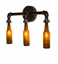 Meyda Blue 224990 - 20&#34; Wide PipeDream 3 Light Wall Sconce