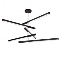 Meyda Blue 225936 - 94&#34; Wide Trax 5 Light Cascading Pendant