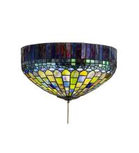 Meyda Blue 27444 - 16&#34;W Tiffany Candice Flushmount