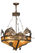 Meyda Blue 50163 - 18&#34; Wide Catch of the Day Inverted Pendant