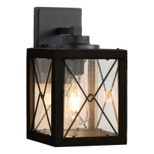 Artcraft AC8830MB - Cameron 1 Light Outdoor Wall Sconce 12&#34;, Mango