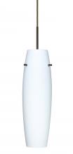 Besa Lighting J-489707-LED-BR - Besa Suzi 14 Pendant For Multiport Canopy Opal Matte Bronze 1x9W LED