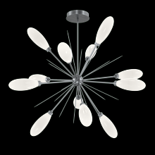 Hammerton CHB0071-0B-GM-WL-001-L3 - Fiori  Starburst Chandelier - 46&#34; -Gunmetal