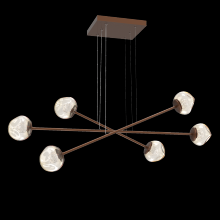 Hammerton PLB0095-M3-BB-FA-CA1-L3 - Luna Moda Multi-Piece Linear Chandelier