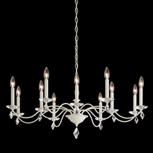 Schonbek 1870 MD1012N-26H - Modique 12 Light 110V Chandelier in French Gold with Clear Heritage Crystal