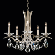 Schonbek 1870 VA8355N-26R - Vesca 5 Light 120V Chandelier in French Gold with Clear Radiance Crystal