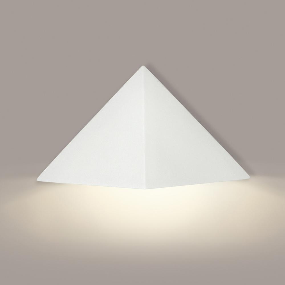 Gran Sumatra Downlight Wall Sconce: Satin White (Wet Location Label)