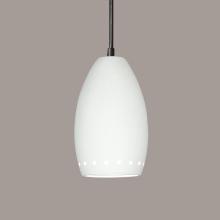 A-19 P1503-1LEDE26-FC-BCC - Grenada Pendant: Firecracker (E26 Base Dimmable LED (Bulb included)) (Black Cord & Canopy)