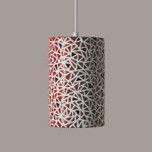 A-19 PM20307-MR-WCC - Impact Pendant Matador Red (White Cord & Canopy)