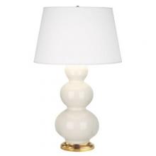  324X - Bone Triple Gourd Table Lamp