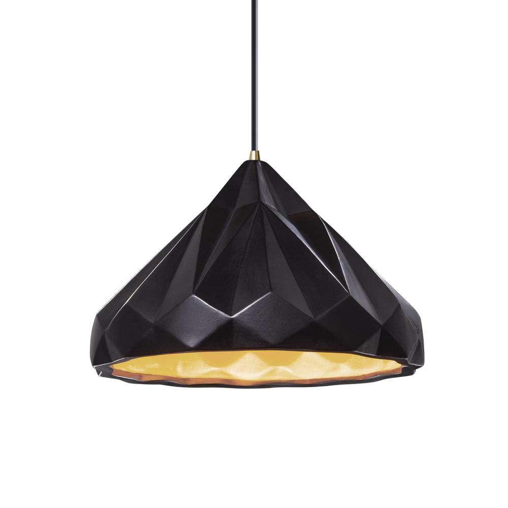 Geometric 1-Light LED Pendant