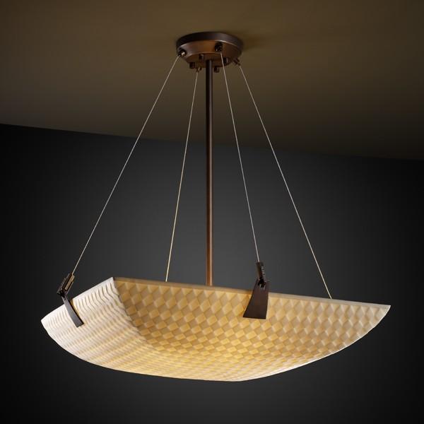 24" Pendant Bowl w/ Tapered Clips