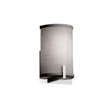 Justice Design Group FAB-5531-GRAY-CROM-LED1-700 - Century ADA 1-Light LED Wall Sconce