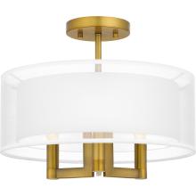 QUOIZEL SEMI-FLUSH MOUNT