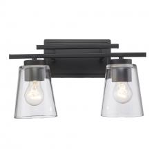 Trans Globe 22492 BK - Iris Vanity Lighting Black