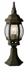 Trans Globe 4070 RT - Francisco 20.5&#34; Postmount Lantern