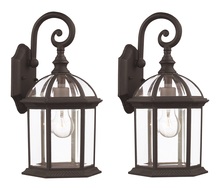 Trans Globe 4181-2 BK - Wentworth 17&#34; Wall Lantern